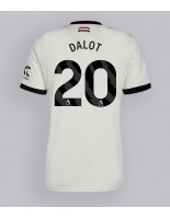 Moške Nogometnih dresov Manchester United Diogo Dalot #20 Tretji 2024-25 Kratki rokavi